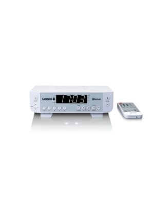 Lenco KCR-100 - FM - Mono - Hvid