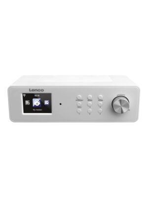 Lenco KCR-14 - Kitchen internet radio with FM - White - FM - Hvid