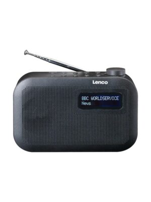 Lenco PDR-016 - DAB/FM - Mono - Sort