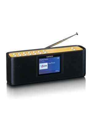 Lenco PDR-045BK - DAB+ radio with Bluetooth 5.0 - DAB+/FM - Stereo - Sort