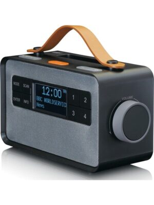 Lenco PDR-065BK - Portable FM/DAB+ radio with big buttons and "Easy Mode" function - DAB+/FM - Stereo - Sort