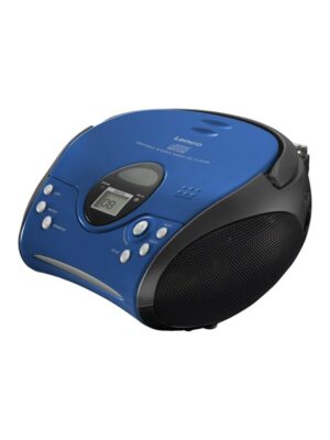 Lenco SCD-24 portable FM radio/CD player - Blue/Black - FM - Stereo - Blå