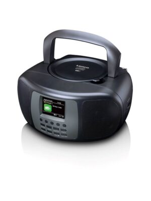 Lenco SCD-860BK - Portable DAB+/FM Radio with Bluetooth® CD Player and large LCD colour display - Black - DAB/DAB+/FM - Stereo - Sort
