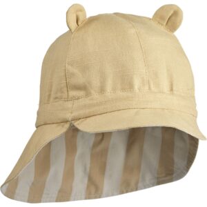 Liewood Gorm Solhat Stripe Safari/Sandy - Str. 6-9 mdr