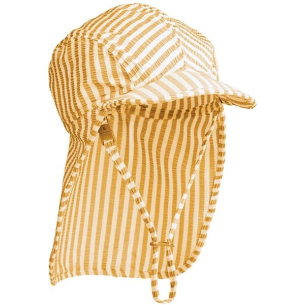 Liewood Lusio Solhat Y/D Stripe Yellow Mellow/CrÃ¨me De La CrÃ¨me - Str. 6-9 mdr