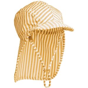 Liewood Lusio Solhat Y/D Stripe Yellow Mellow/CrÃ¨me De La CrÃ¨me - Str. 9-12 mdr