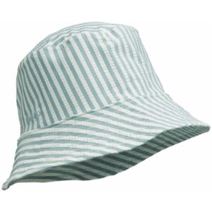 Liewood Matty Stripe Solhat Seersucker Sea Blue/White - Str. 3-6 mdr