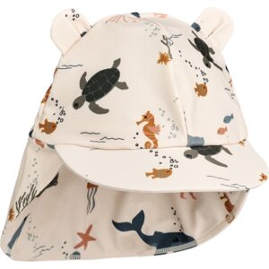 Liewood Senia Solhat Sea Creature/Sandy - Str. 3-4 år
