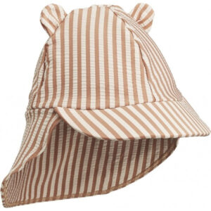Liewood Senia Solhat Stripe Tuscany Rose Sandy - Str. 5-7 år