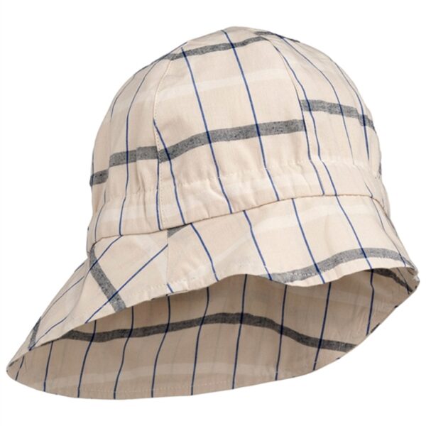 Liewood Sunneva Solhat Check Sandy Multi Mix - Str. 6-9 mdr
