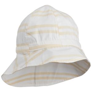 Liewood Sunneva Solhat Stripe Creme de la Creme/Jojoba - Str. 1-2 år