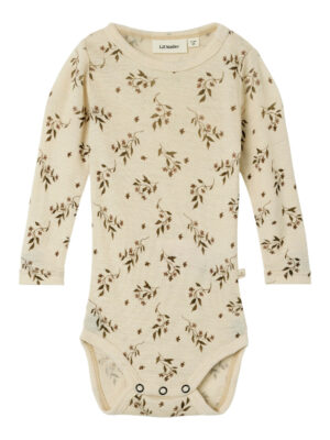 Lil Atelier Nimo Wool Body - Sandshell - 56 cm