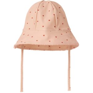 Lil'Atelier Rose Dust Hjerter Helga Solhat - Str. 40-44