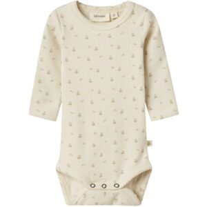 Lil'Atelier Turtledove Flower Gago Slim Body Noos - Str. 68