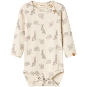 Lil'Atelier Turtledove Geo Asi Slim Body - Str. 68