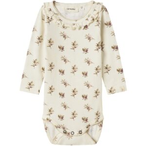 Lil'Atelier Turtledove Olive Gavo Els Slim Body - Str. 86
