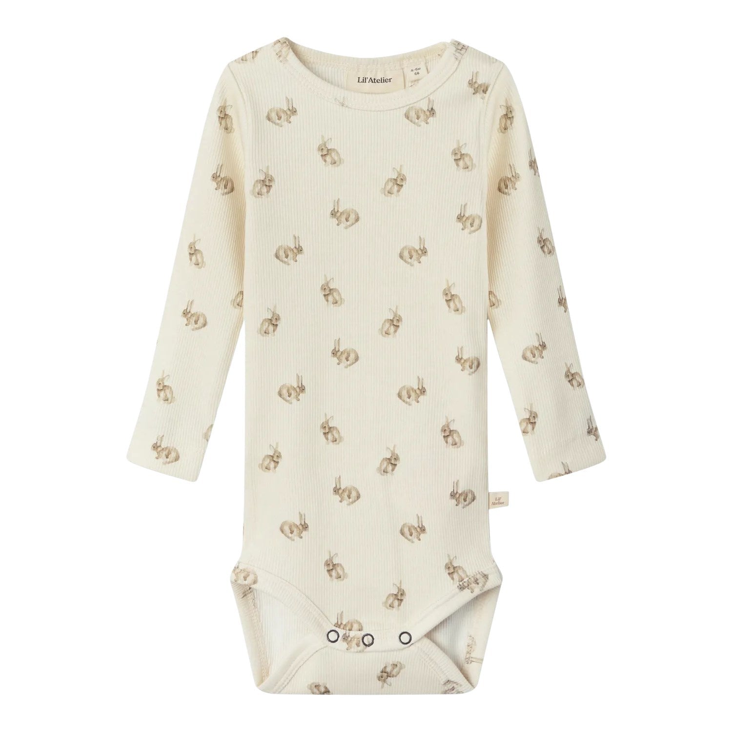 Lil'Atelier Turtledove Rabbit Lavo Emo Slim Body - Str. 62 Lil'Atelier Turtledove Rabbit Lavo Emo Slim Body - Str. 62