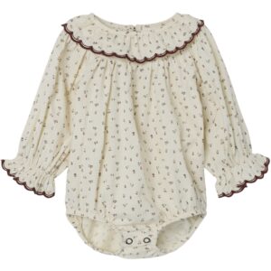 Lil'Atelier Turtledove Rasia Loose Body Skjorte - Str. 68
