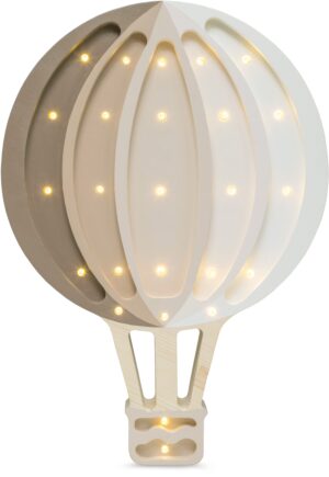 Little Lights Lampe Balloner, Cappucino Rainbow, Børnelampe