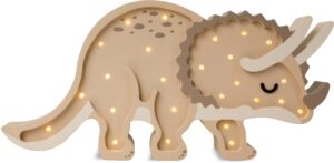 Little Lights Lampe Dino, Paleo Sand, Børnelampe