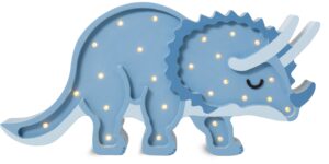 Little Lights Lampe Dinosaur, Jurassic Navy, Børnelampe