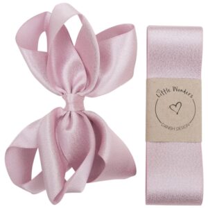 Little Wonders Dåbsbånd Bella Pearl Pink Glitter