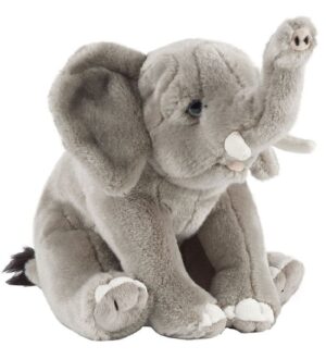 Living Nature Bamse - 23x17 cm - Elefant - Grå