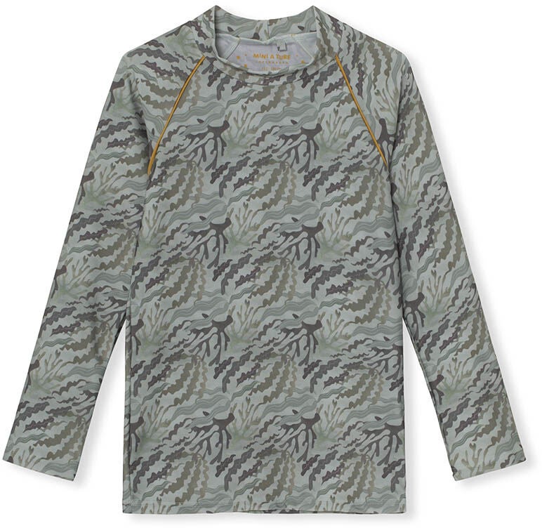 MINI A TURE Gani UV-trøje, Sea Weed Camo, 122-128 MINI A TURE Gani UV-trøje, Sea Weed Camo, 122-128
