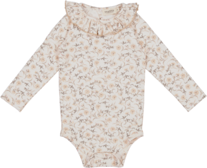 MarMar Berta Body med Flæser - Star Flower - 56 cm