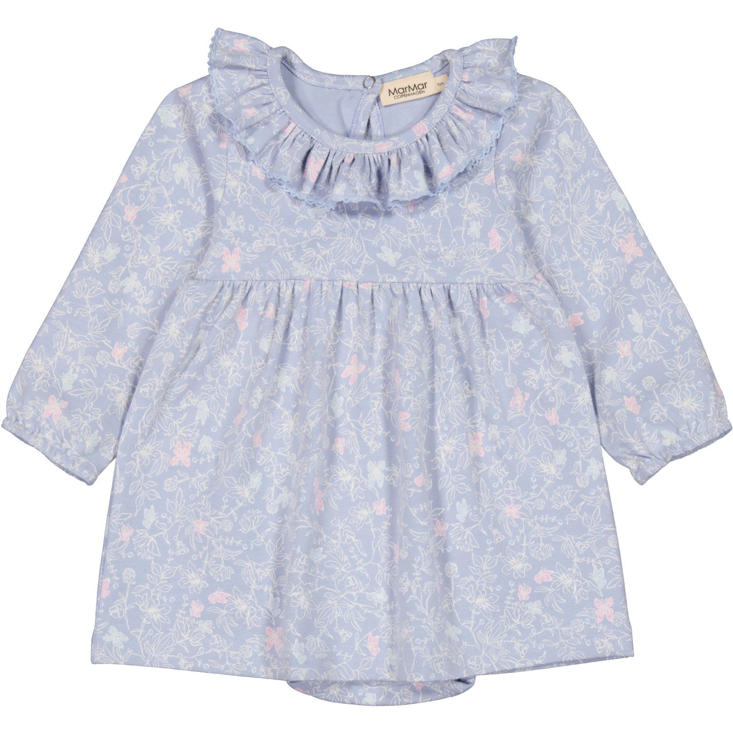 MarMar Jersey Print Butterfly Meadow Raya Kjole - Str. 18 mdr/86 MarMar Jersey Print Butterfly Meadow Raya Kjole - Str. 18 mdr/86