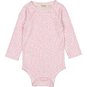 MarMar Leopard Pink Leo Body LS - Str. 2 år/92