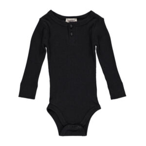 MarMar Modal Body L/Æ Black - Str. 3 år/98