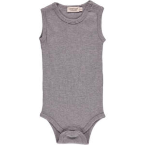 MarMar Modal Body U/Æ Grey Melange - Str. 12 mdr/80