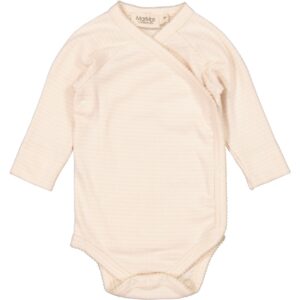MarMar Modal Fine Rib Rose Quartz Stripe Belito Body - Str. 6 mdr/68