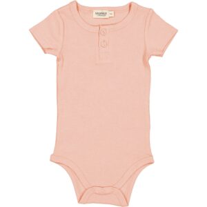 MarMar Modal Fine Rib Soft Coral Body - Str. 4 mdr/62