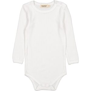 MarMar Modal Pointelle Gentle White Benedicte Body - Str. 6 mdr/68