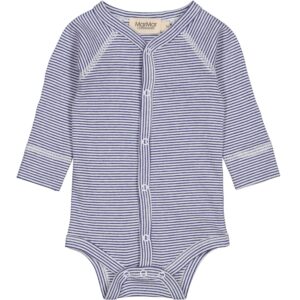 MarMar New Born Modal Fine Rib Blue Stripe Bruno Body - Str. 2 mdr/56