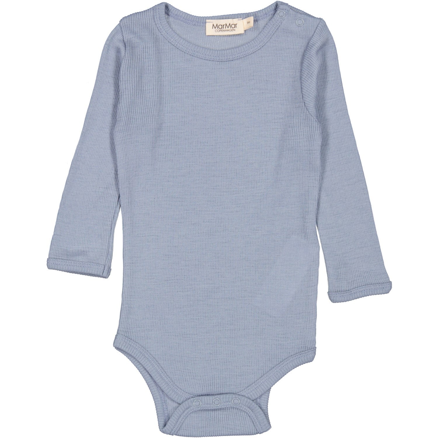 MarMar Wool Rib Monsoon Blue Bense Body - Str. 6 mdr/68 MarMar Wool Rib Monsoon Blue Bense Body - Str. 6 mdr/68