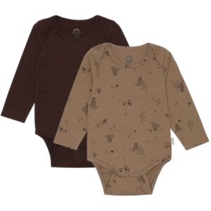 Mikk-Line Chocolate Chip 2-Pak LS Body - Str. 50