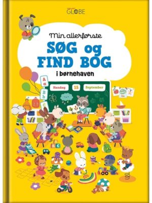 Min allerførste søg og find bog - I børnehaven - Børnebog - paperback