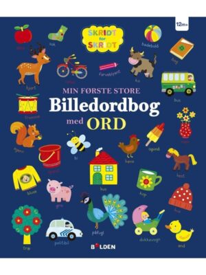 Min første store billedordbog med ord - Børnebog - hardcover
