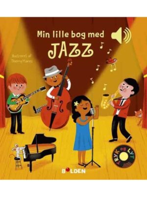 Min lille bog med jazz - Børnebog - Board books