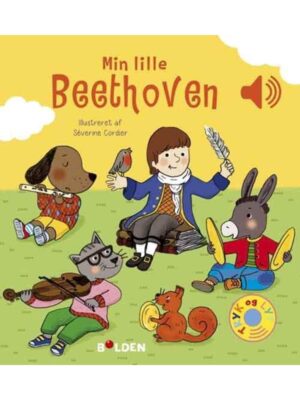 Min lille bog om Beethoven - Børnebog - Board books