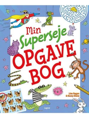 Min superseje opgavebog - Børnebog - hardcover