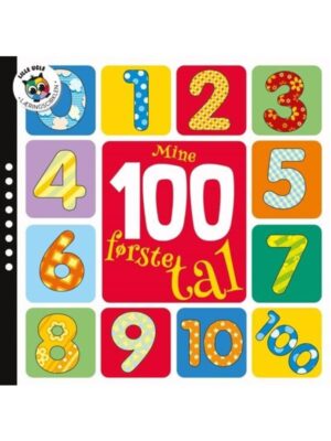Mine 100 første tal - Børnebog - hardcover