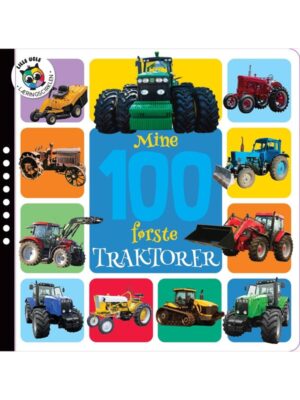 Mine 100 første traktorer - Børnebog - Board books