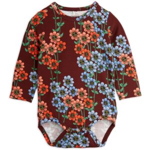 Mini Rodini Multi Daisys Aop Body - Str. 56-62