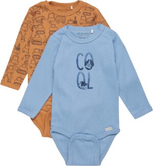 Minymo Body 2-pak, Mountain Spring, 80, Babytøj