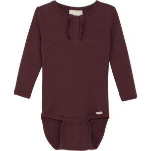 Minymo Tawny Port Body Rib - Str. 68