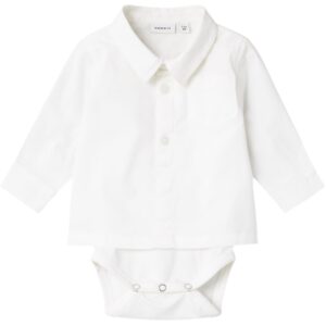 Name It Bright White Roah Skjorte Body - Str. 68